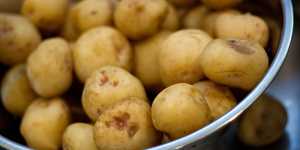 Start boiling potatoes in cold water to ensure they cook more evenly.