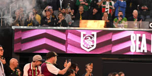 The Manly Sea Eagles were the first team win an NRL match in Las Vegas.