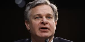 FBI director Christopher Wray labelled Chinese espionage the greatest threat to America's economic prosperity.