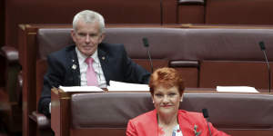One Nation senators Malcolm Roberts and Pauline Hanson also voted to repeal the legislation.