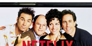 Netflix paid $US500 million for the rights to Seinfeld.