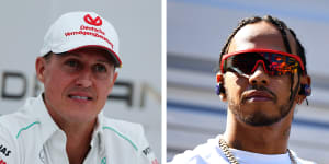 F1 Royalty:Hamilton officially a chance to join Schumacher this weekend