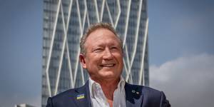 Andrew Forrest is embracing renewable energy.