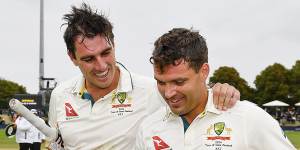 Pat Cummins teamed up with Alex Carey to lead Australia to another Test cricket win in New Zealand this month.