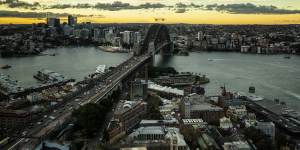 Then-treasurer Dominic Perrottet blocked government plans to introduce northbound tolls on the Sydney Harbour Bridge.