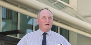 Deputy Prime Minister Barnaby Joyce has not been hiding from the media.