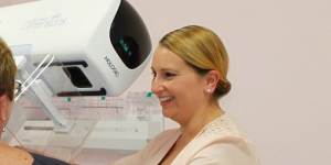 Breast cancer diagnostics - including 3D mammography - hav improved over the years picking up smaller growths earlier. 