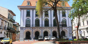 The museum resides in the former Grand Hotel,one of Casco Viejo’s most impressive historic buildings.