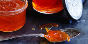 Dan Lepard's grapefruit and cardamom marmalade.