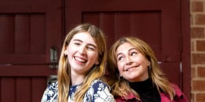 Georgie Stone says having her mum,Rebekah Robertson,on her side “was everything. I wouldn’t be alive without her.” 