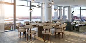 An emerging trend in the prestige property market is for buyers to splash big figures on multiple Sydney CBD homes. Pictured is One Circular Quay with residences for sale. 