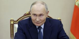 ‘We have this system now’:Russian President Vladimir Putin.