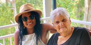 Teela Reid started a Facebook page and warned family and friends to keep their distance from elders,including her grandmother,Aunty Dawn (Stella Reid),in Gilgandra,to stop the spread of COVID. 