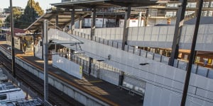 The existing carpark at Ringwood station,one of several sites chosen for upgrades under the federal government’s controversial congestion fund.