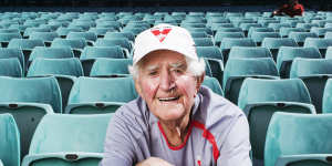 ‘A man who brought so much cheer’:Swans mourn passing of iconic fan