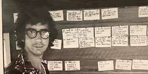 Peter Carey in the 1970s.