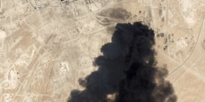 Saudi oil refinery attack came from south-west Iran,the US claims