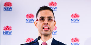 NSW Treasurer Daniel Mookhey. Treasury confirmed it was negotiating Crown’s tax obligations,but would not provide further comment.