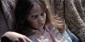 Possessed:Linda Blair in The Exorcist.