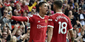 Viva Ronaldo:A brace on Cristiano’s United return