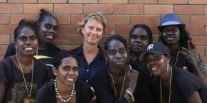 The all-female rock band from Arnhem Land,Ripple Effect,performed in five languages.