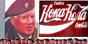 Coca-Cola has been operating in Russia for decades.