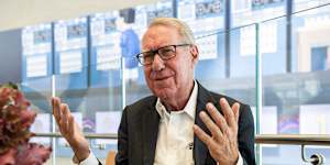 David Gonski on the art of parting the rich from their money for a good cause