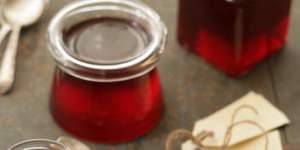 Quince jelly.