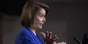 Pelosi says there will be no wall money in US border deal talks