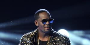  R. Kelly at the BET Awards in Los Angeles in 2013.