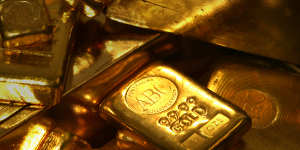 The gold price has also soared as investors flock to the safe haven. 