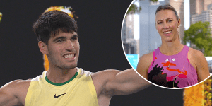 Aussie tennis great Alicia Molik believes young gun Carlos Alcaraz can beat Novak Djokovic for his first Australian Open title.