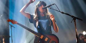Indie rock singer Courtney Barnett,performs as part of Sydney Festival on January 20.