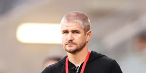Carl Robinson has been shown the door by the Western Sydney Wanderers.