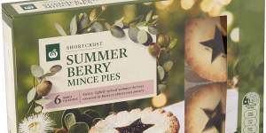 Some packs of Woolworths Summer Berry Mince Pies have been recalled due to possible metal contamination.