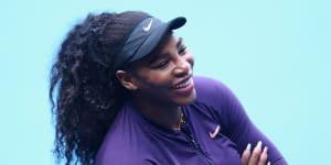 Serena Williams quiet ahead of latest bid to break Court's record