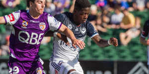 A-League:Berisha and George fire Victory to first win of season in Perth