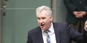 Manager of Opposition Business Tony Burke speaks on the proposed 2022 parliamentary sitting calendar.
