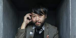 Comedian Lawrence Leung is performing at the Melbourne Magic Festival. 