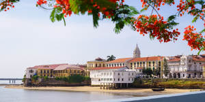 View of Casco Antiguo in Panama City.