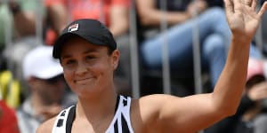 Barty survives hiccups to advance to second round,Stosur also through