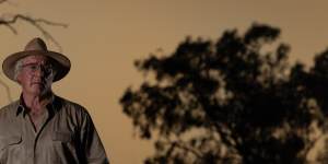 Farmer Steve Blore,who runs the livestock operation on a number of carbon projects near Quilpie,Queensland.