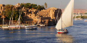 The riverbanks are best in Aswan.