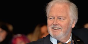 Ian Lavender attends the 21st National Television Awards in London,2016.