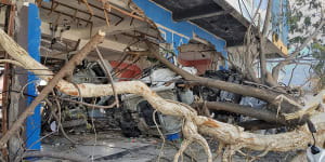 Carnage on the beach as Palu waits for more aid