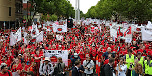 Public school teachers who went on strike on March 24 are set on more industrial action in term 2 of the school year.