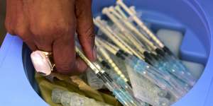 Slumping demand for COVID-19 vaccines in South Africa has worsened the outbreak there.