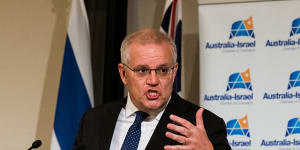 Scott Morrison,addressing the Australia-Israel Chamber of Commerce on Wednesday,says bringing inflation under control will help boost real wages.