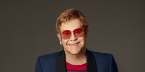 Elton’s back,with a rollcall of names so eclectic it borders on the bizarre