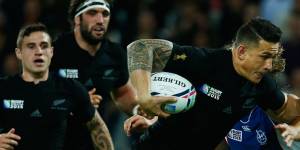 Rugby World Cup 2015:Sonny Bill Williams stars,but All Blacks wobble in Namibia win